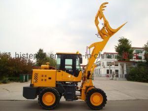 1.8 Ton Loader with Fork with New Design and Strong Solid Tyre