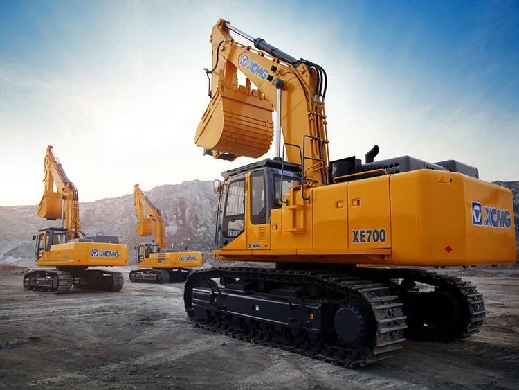 XCMG Mining Equipment 70 Ton Large Hydraulic Mining Excavator Machine Xe700d for Sale