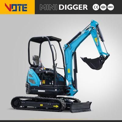 New Ce Certification Hydraulic Mini Crawler Excavator Compact Micro Digger 0.8ton 1ton 2ton 3ton 4ton 5ton 6ton 7ton 8ton 9ton 10ton Prices