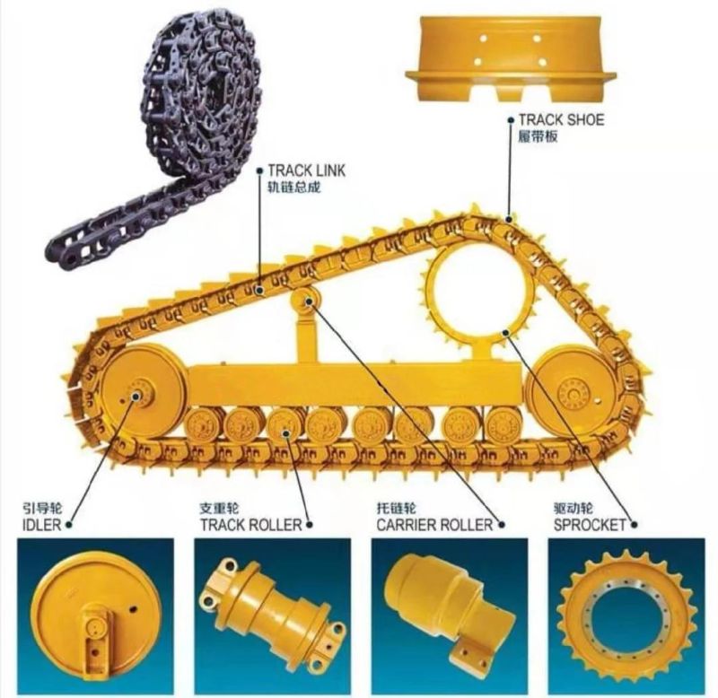 Undercarriage Parts Spare Parts Bucket Lifting Arm Pin for Excavator Bulldozer