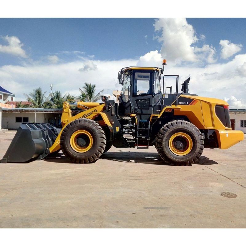 Liugong Front Loader 855h 856h Wheel Loader Price