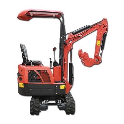 Mini Excavator 1 Ton Digger Machine Diesel Excavator Machine with Bulldozer