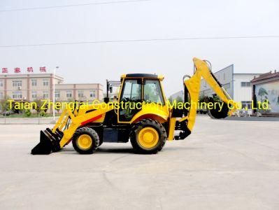 Mini Backhoe Loader 4 Wheels Drive Mini Backhoe Excavator Front End Small Loader