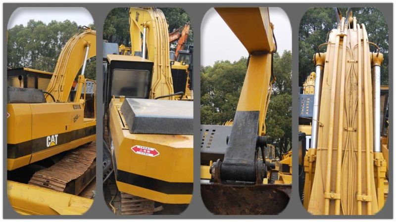 Used Caterpillar E220b Hydraulic Excavator Construction Machinery