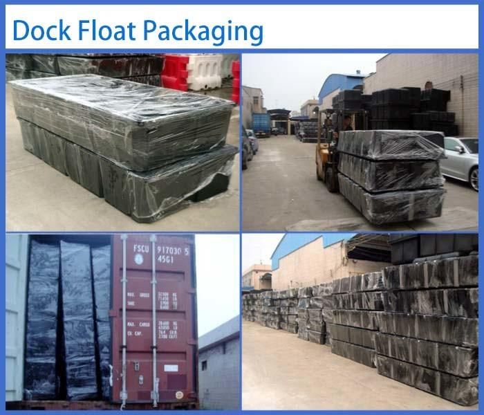 Good Quality HDPE Foam Filled Pontoon Black or Other Colour