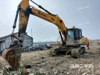 Used Mini Medium Backhoe Excavator Sany Sy215c Construction Machine Second-Hand