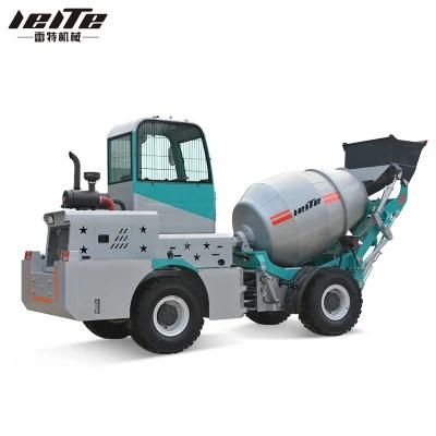 Small Self Loading Concrete Mixers Cement Mixer Prices Concrete Machine Factori Mobile Concrete Batching Mixer for Sale