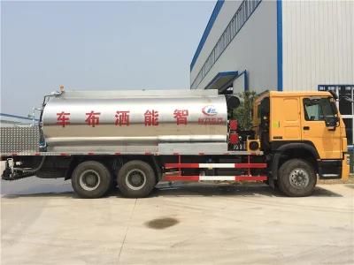 336HP HOWO 6X4 18m3 Asphalt Distributor Truck for Sale