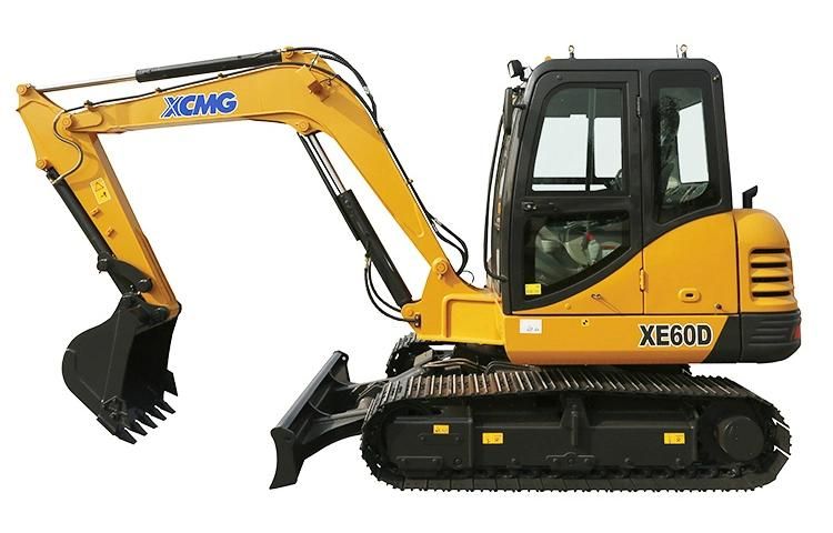 XCMG 6 Ton Xe60d Hydraulic Small Crawler Excavator Machine Prices