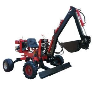 Factory Price 0.9 Ton Farm Digger Small Mini Wheel Excavator Price