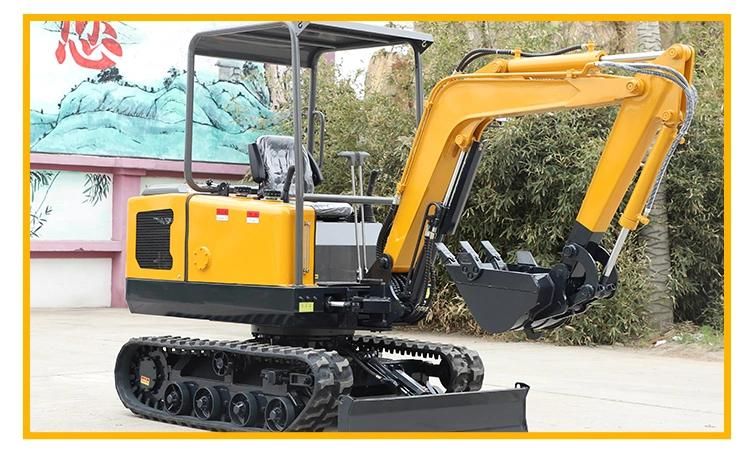 Sell 1.7ton Crawler Excavator with Rotating Arm Excavated to The Edge of The Track