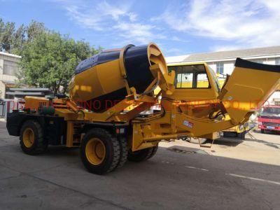 5% off 3.5m3 Articulated Chassis Mini Small Mobile Self Loading Concrete Cement Mixer Construction Mixing Machine Machinery Truck