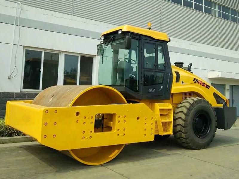 Construction Machinery 22 Ton Single Drum Roller Sr22m-C5 Compactor Hydraulic Roller