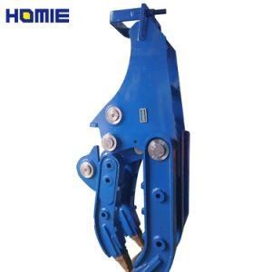 Ce-Approved Mechanical Rock Grab for Excavator Mechanical Log Grapple