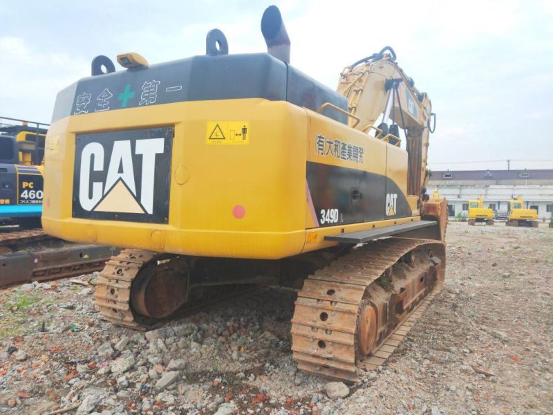 Used Caterpillar Hydraulic Excavator 349dl 49ton Crawler Digger for Promotion