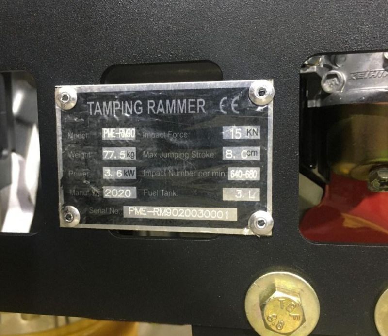 Pme-RM90 Best Price of Tamping Rammer with Electric Start
