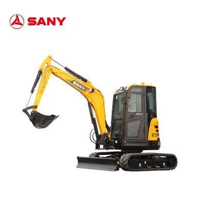 Factory Direct Supply 3.5t Crawler Hydraulic Compact Excavator Sy35u with Rubber Track
