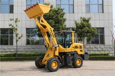 China Brand Lugong T930 Good Looking High Performance Compact Wheel Mini Pay Loader