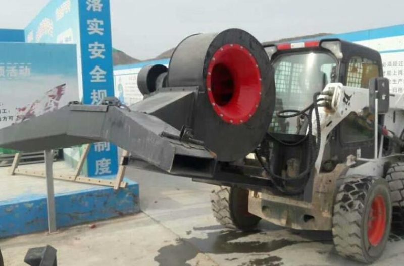 Powerful Turbine Debris and Leaf Attachments for Skid Steer Loader