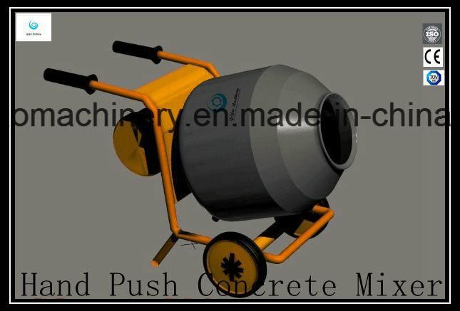 China Hand Push Electric Concret Mixer Gycm-12