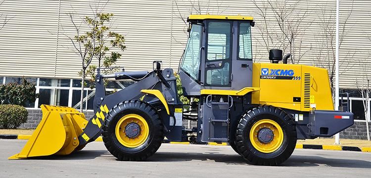 XCMG Official 3 Ton Mining Mini Tractors with Front End Loader Boom Track Loader Lw300kv