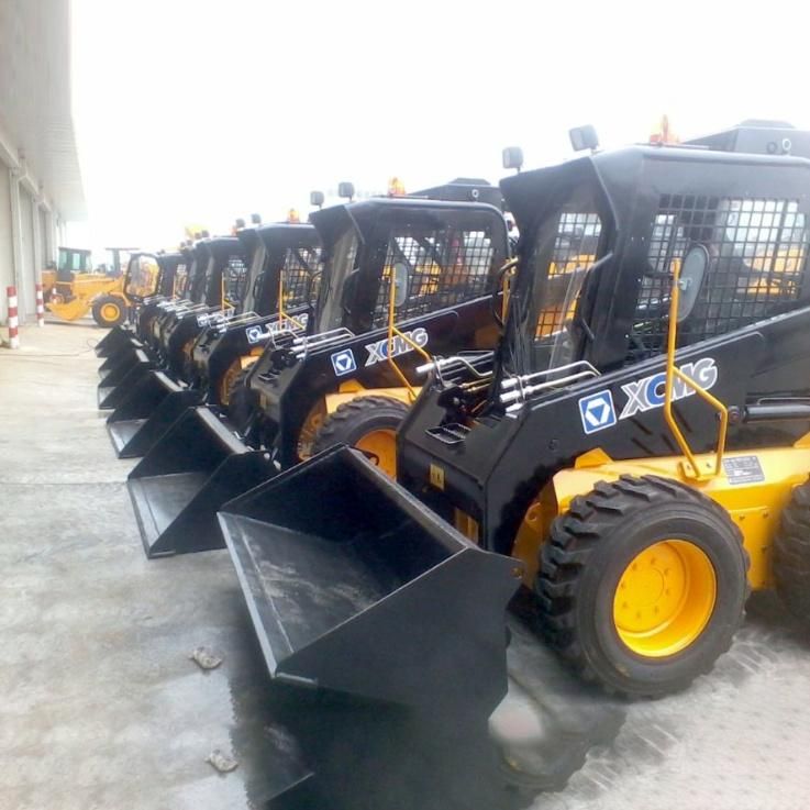 Famous Brand Xc760K Mini Skid Steer Loaders with Attachments