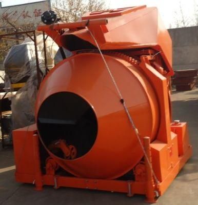 Jzr350 Mobile Hydraulic Diesel Concrete Mixer in Africa