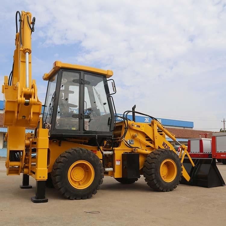 Backhoe Loader Wz30-25 with 0.3cbm Excavator