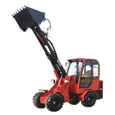 2ton Multifuction Payloader Mini Skid Steer Radlader Brand New Small Loader for Sale