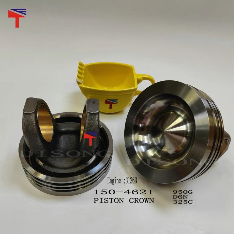 High-Performance Diesel Engine Engineering Machinery Parts Piston Crown 150-4621 for Engine Parts 3126b C7 950g D6n 325c Generator Set
