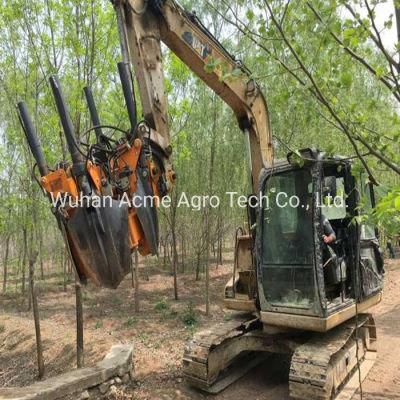 Excavator Attachement Tree Digger