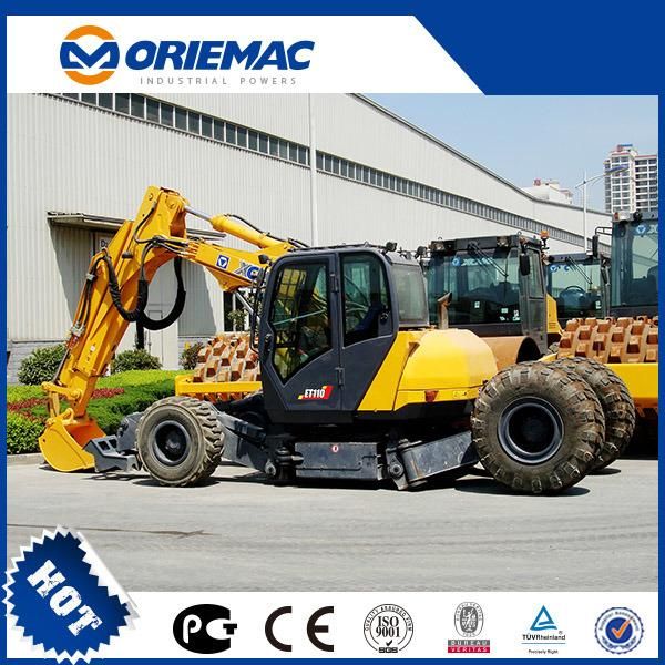 Xcmc New Hot Sale Construction Machinery Wheeled Excavator Xe60W