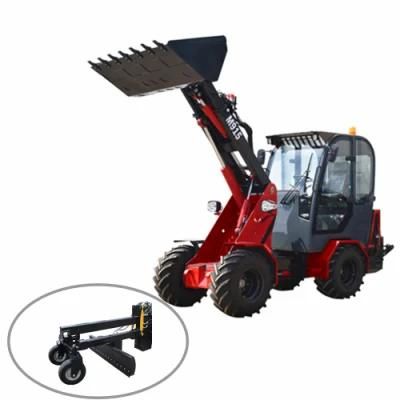 China Made Cheapest Price 2t Telescopic Wheel Loader Articulated Mini Loader with Multifunctional Attachments for Sale