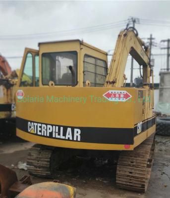 Used Caterpillar E70b MIDI Excavator Construction Machinery