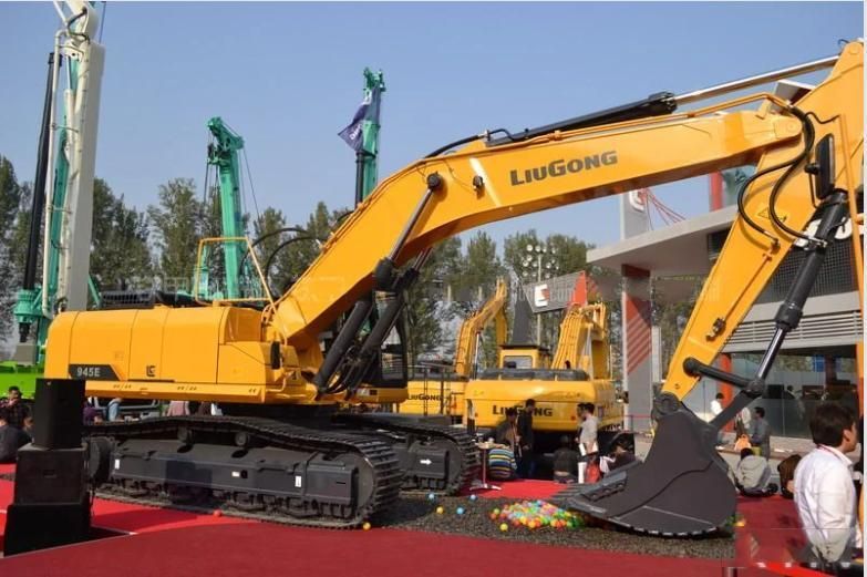 945e Mining Machine Used Second Hand Crawler Excavator Big Digger Caterpillar Hitachi 45 Ton Construction Machinery Excavators for Sale 945e