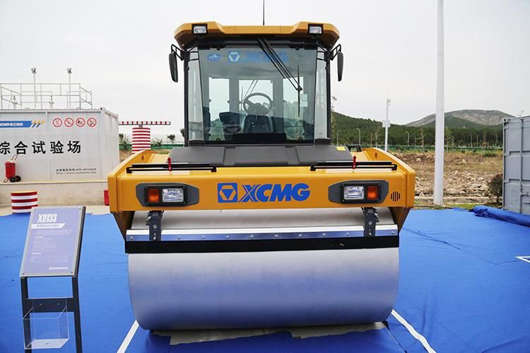 XCMG Official Manufacturer Double Drum Vibratory Rollers Xd133