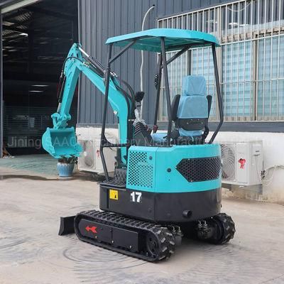 Mini Agriculture Crawler Digger and Excavator with Optional Attachment