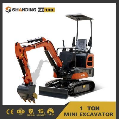 Earth-Moving Digger Excavators 1.2ton
