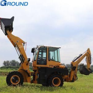 Hot Sale Brand New high performance Small Wheel Backhoe loader with Yunnei Engine