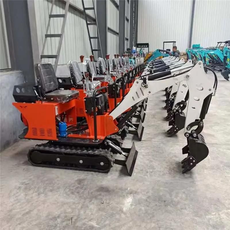 Landscape Renovation of Small Excavators Agricultural Small Drivers Orchard Crawler Mini Excavator