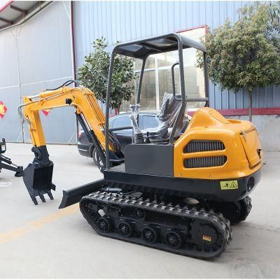 China Construction Equipment Mini Excavator Small Digger Machine