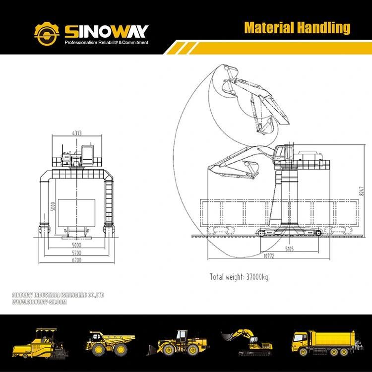 Hybrid Crawler Material Handling Equipment for Sale