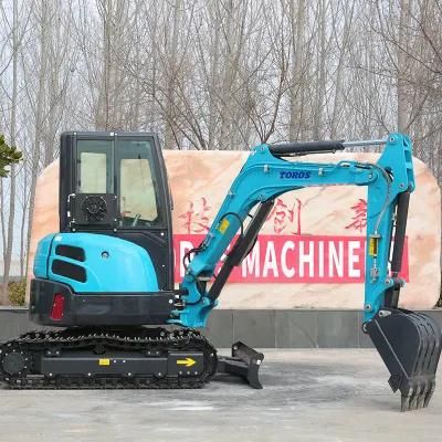 Toros Official Bagger Mini Digger Excavator Chinese Mini Excavator Digger Good Price Mini Digger Excavator