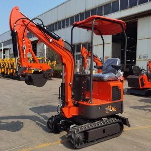 Bonovo Factory Supply Different Models 1.2 Ton Small Excavator Dg12 Mini Digger Best Price Excavator