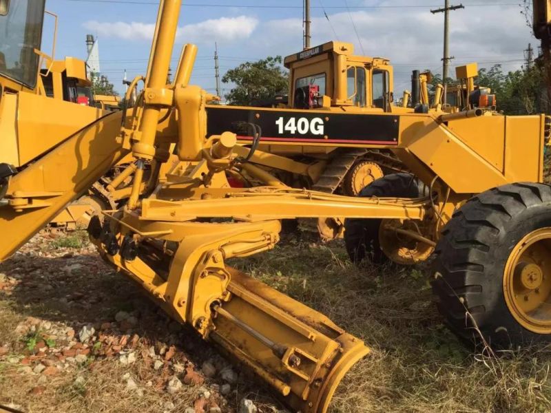 Good Quality and Fine Appearance Used/Second Hand Cat 140g, 140h, 160, 120h Motor Grader for Sale, Caterpillar Grader/ Us Original/ Made in Japan