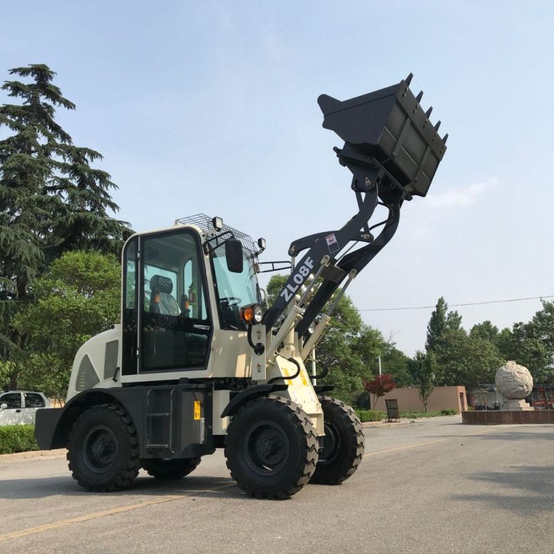 Construction Heavy Duty Machine 0.8 Ton Front End Wheel Loader Price