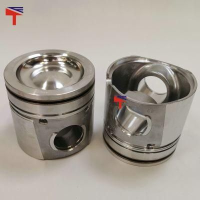 Diesel Engine Parts Mechanical Engine Piston 4934860 6754-31-2111 for Excavator PC200-8 Wheel Loader Wa380-6 S6d107 Qsb6.7