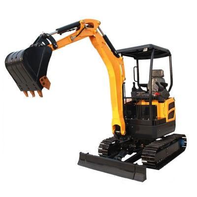 2 Ton Chinese Hydraulic Crawler Mini Excavator for Sale Small Micro Digger Machine Discount Price