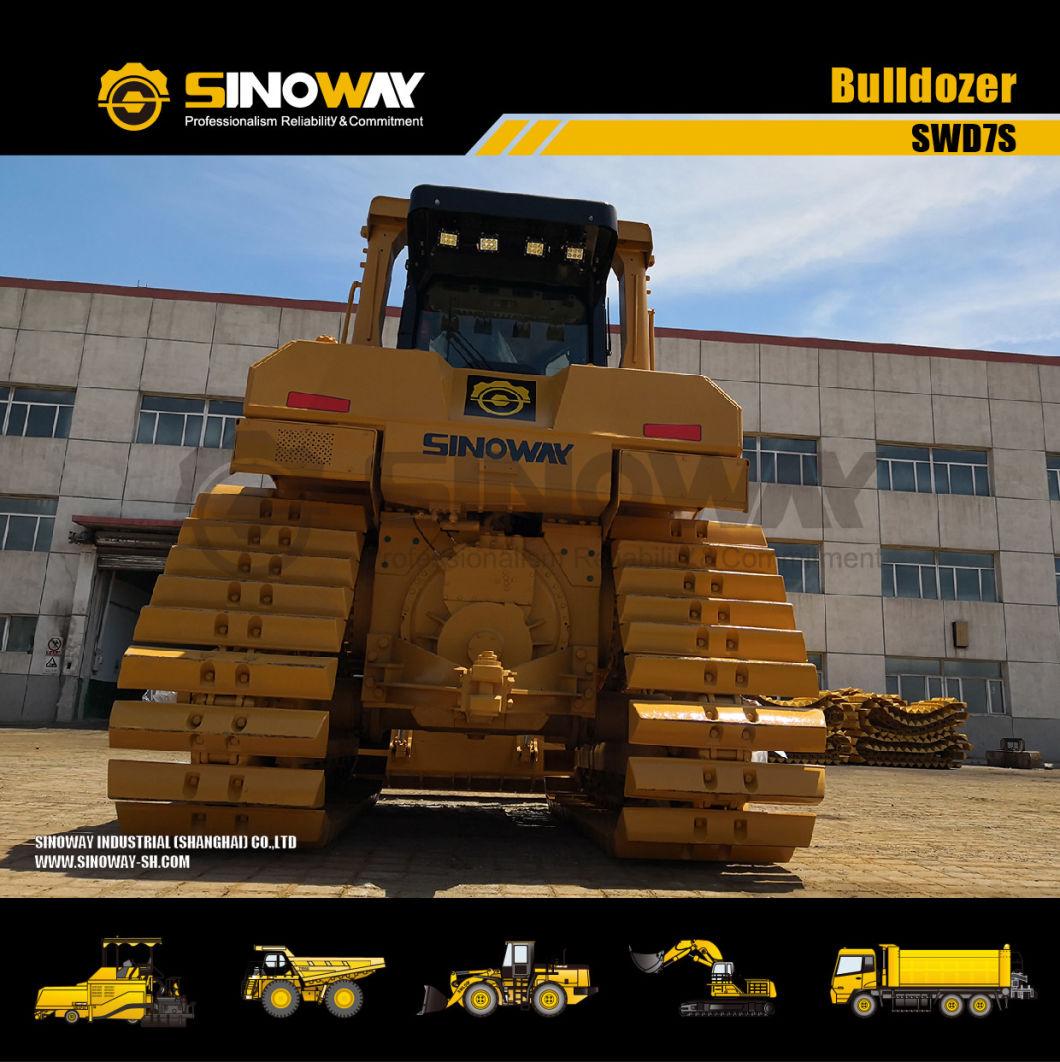 Hot Sale Chinese Brand High Quality Big Bulldozer with Forest Defence Cabin