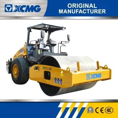 XCMG Official Single Drum Road Roller Xs113e Cheap Mini Compactor Roller Machine Price